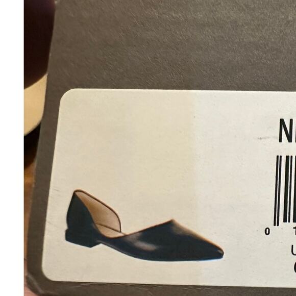 Franco Sarto Women's Neiman Leather Pointed Toe D'Orsay Flats – Black – Size 9 - Picture 10 of 10